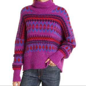 COPY - Willow Fair Isle Wool Turtleneck Sweater